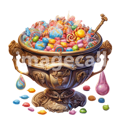 Clipart Candy Cauldron (9)