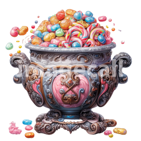 Clipart Candy Cauldron (6)