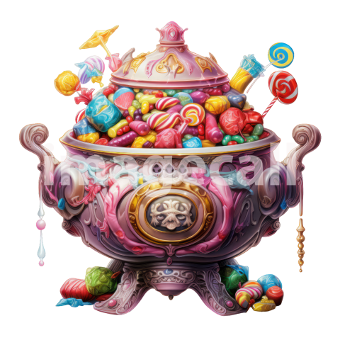 Clipart Candy Cauldron (10)