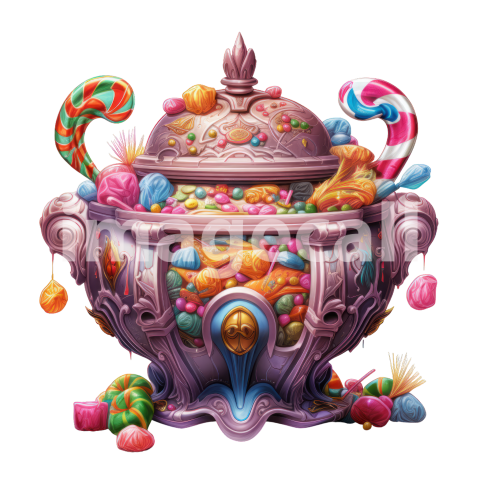 Clipart Candy Cauldron (12)