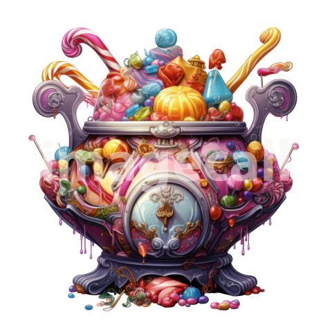 Clipart Candy Cauldron (18)