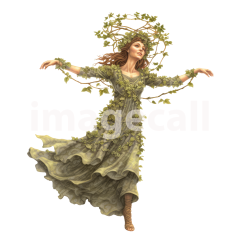 Clipart Lady Dryad (10)