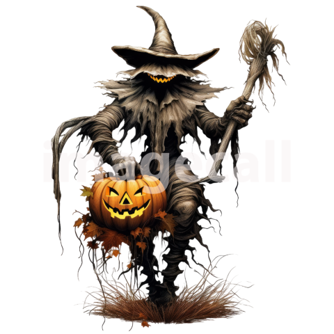 Clipart Scary Scarecrow (1)