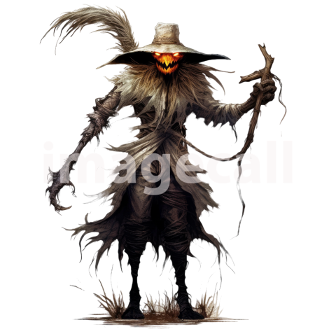 Clipart Scary Scarecrow (16)