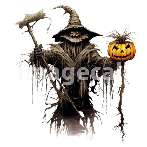 Clipart Scary Scarecrow (17)