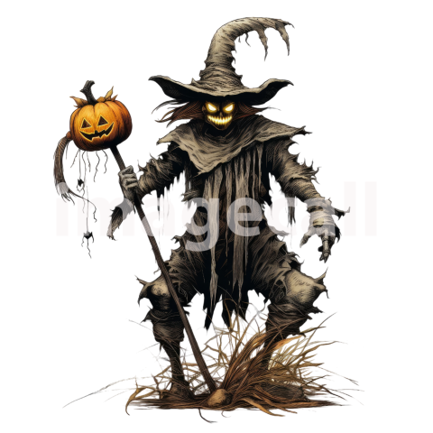 Clipart Scary Scarecrow (20)