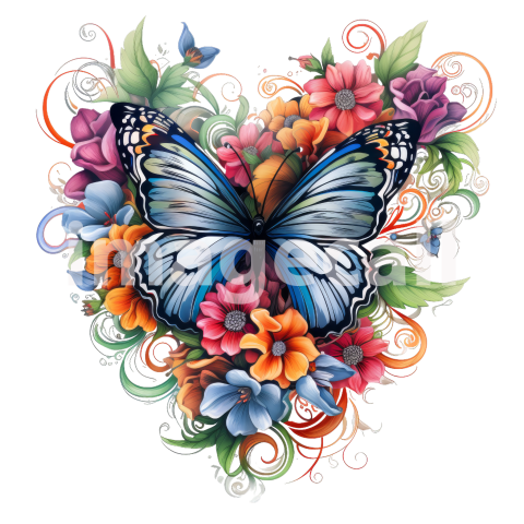 Floral butterflies (11)300dpi