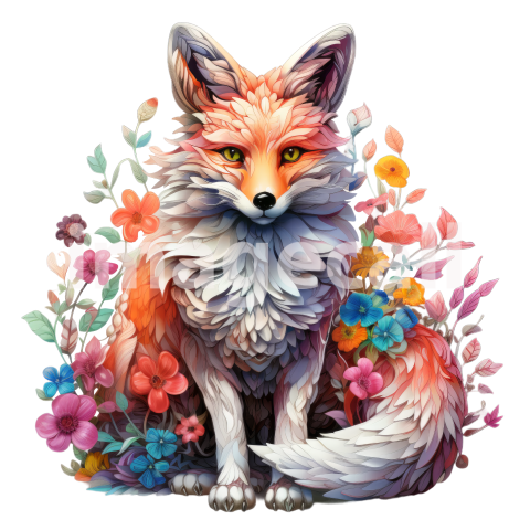 Floral fox (7)300dpi