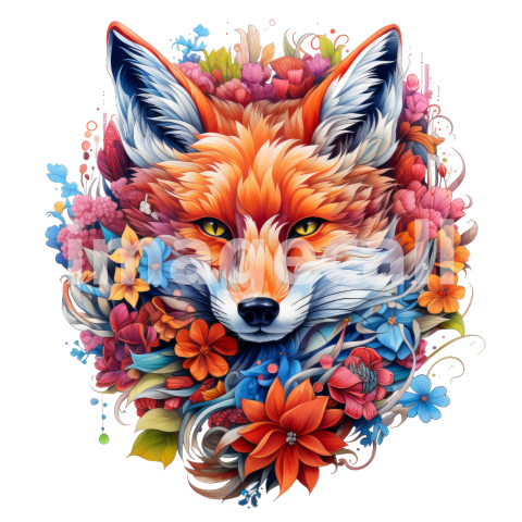 Floral fox (8)300dpi