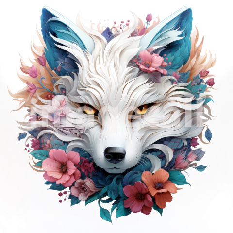 Floral fox (20)300dpi