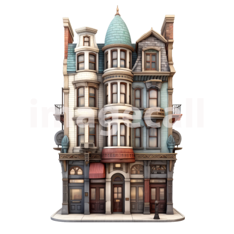 Clipart New York Townhouse (1)