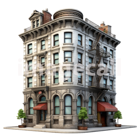 Clipart New York Townhouse (9)