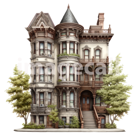 Clipart New York Townhouse (8)
