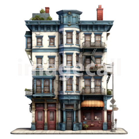 Clipart New York Townhouse (13)