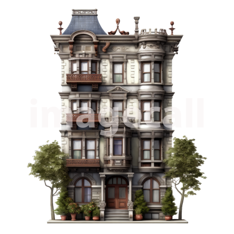 Clipart New York Townhouse (14)