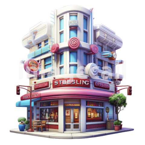 CLipart Classic American DIner (10)300dpi