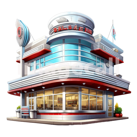CLipart Classic American DIner (12)300dpi