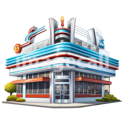 CLipart Classic American DIner (13)300dpi