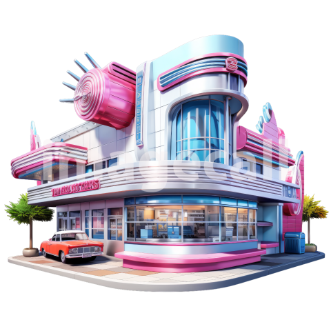CLipart Classic American DIner (17)300dpi