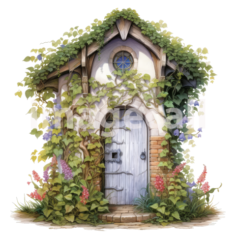 HQ Clipart Cottage Doors (2)300dpi