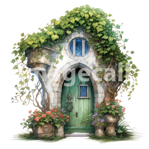 HQ Clipart Cottage Doors (3)300dpi