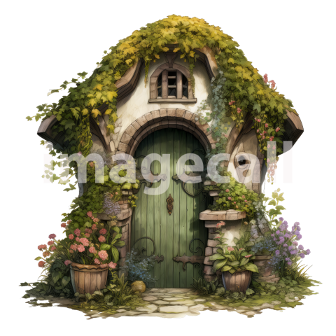 HQ Clipart Cottage Doors (5)300dpi