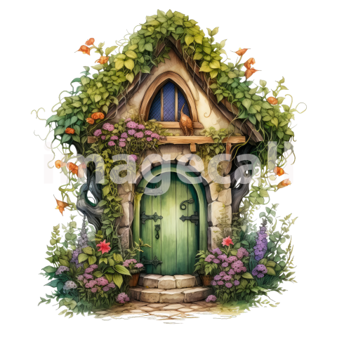 HQ Clipart Cottage Doors (4)300dpi