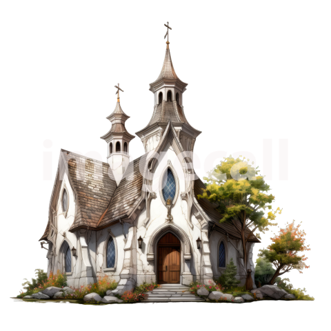 Clipart English Church (18)