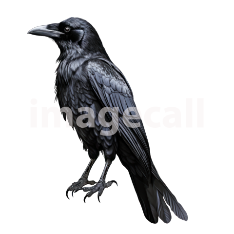 Clipart Raven (7)300dpi