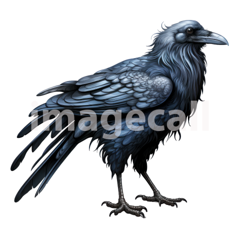 Clipart Raven (16)300dpi