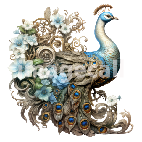 HQ Steampunk Peacock (11)300dpi