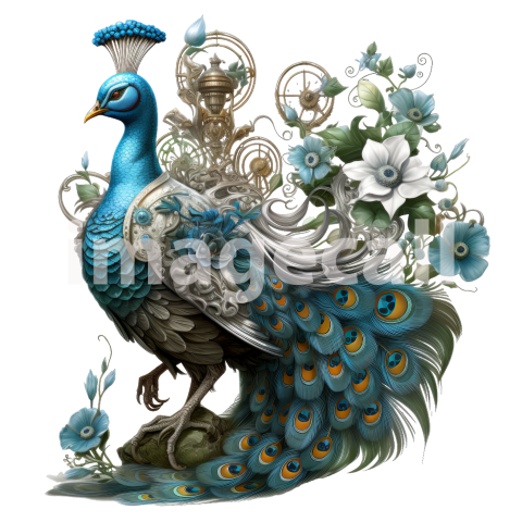 HQ Steampunk Peacock (17)300dpi