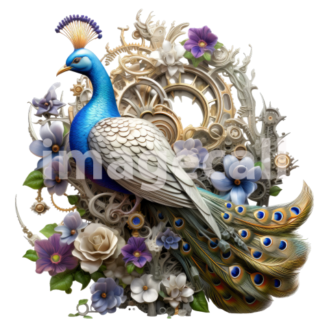 HQ Steampunk Peacock (19)300dpi