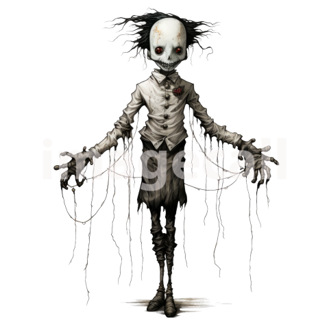 Clipart Creepy Puppets (2)