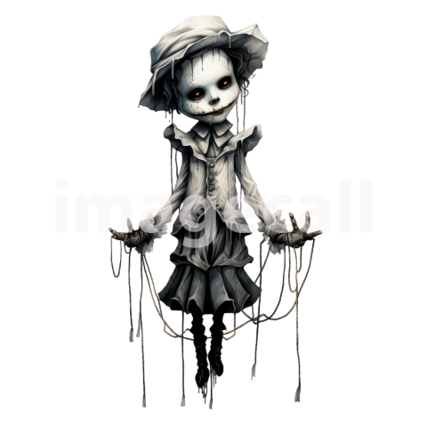 Clipart Creepy Puppets (11)