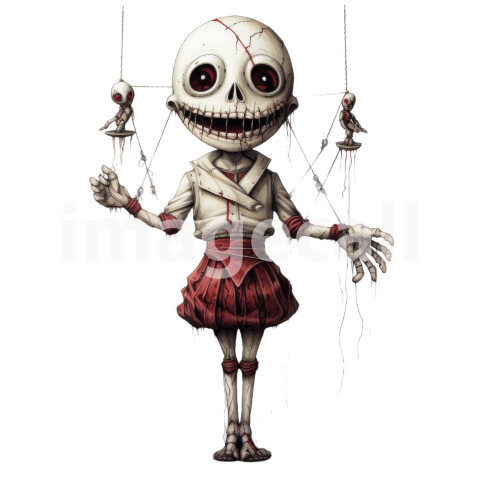 Clipart Creepy Puppets (12)