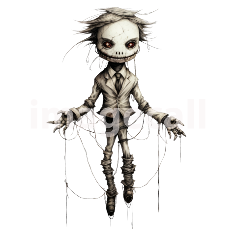 Clipart Creepy Puppets (14)