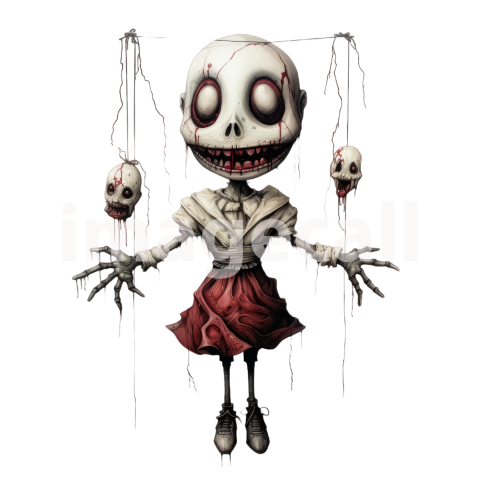 Clipart Creepy Puppets (7)