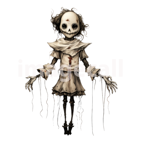 Clipart Creepy Puppets (15)