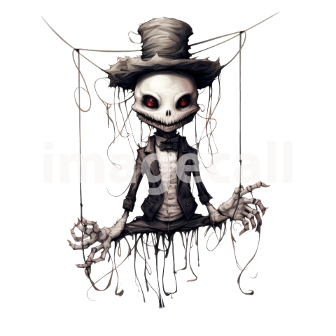 Clipart Creepy Puppets (9)