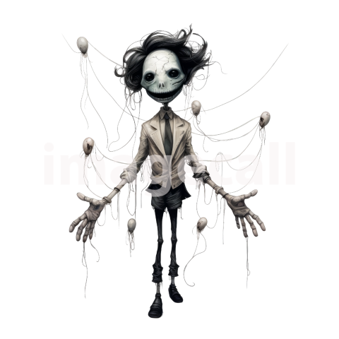 Clipart Creepy Puppets (19)