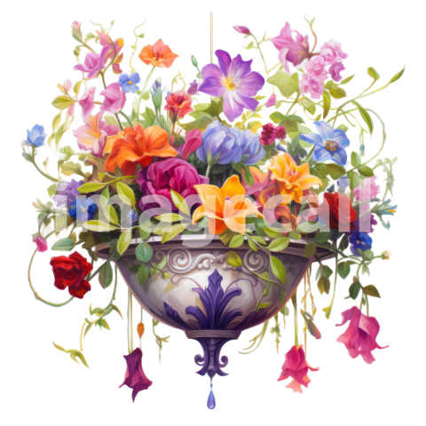Clipart Hanging Basket (3)