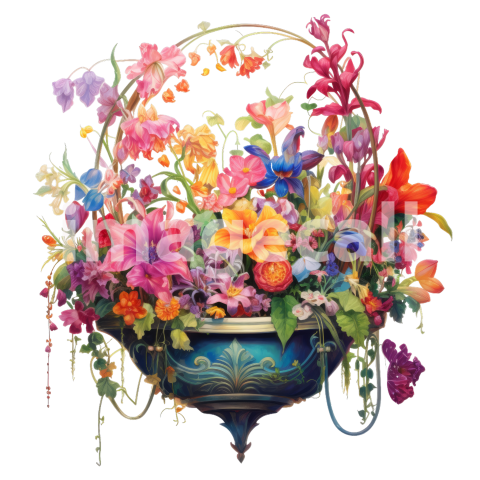 Clipart Hanging Basket (13)