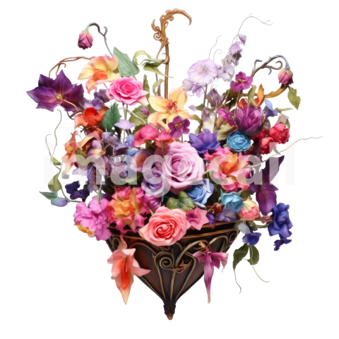 Clipart Hanging Basket (15)