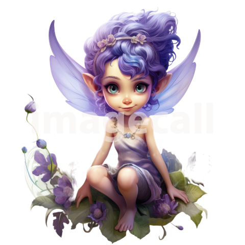 Clipart Lavander Pixie (2)