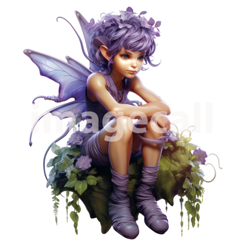 Clipart Lavander Pixie (4)