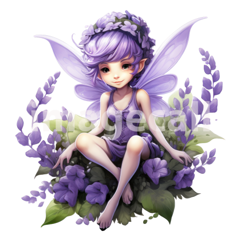 Clipart Lavander Pixie (3)