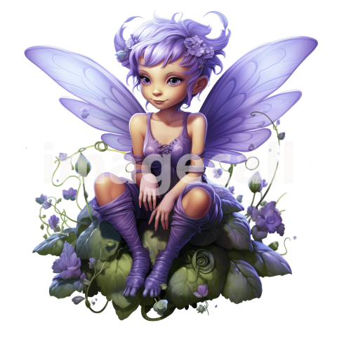 Clipart Lavander Pixie (6)