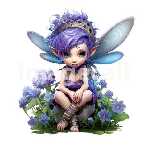 Clipart Lavander Pixie (9)