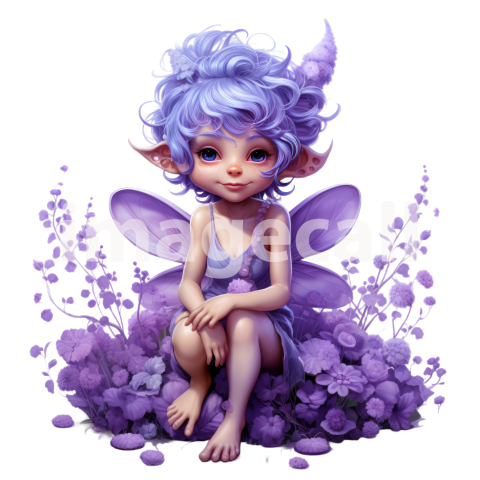 Clipart Lavander Pixie (11)